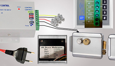 The access control card reader plays a crucial role in the access control system.
